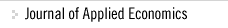 Journal of Applied Economics