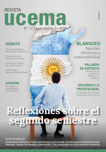 Tapa revista Septiembre de 2016